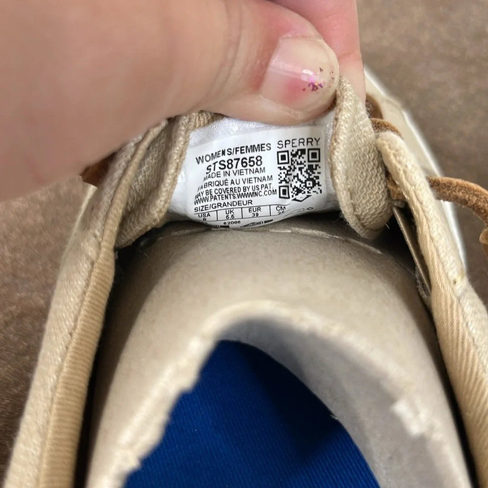 Sperry Top Siders Pier Wave LTT Sneaker in Denim Khaki